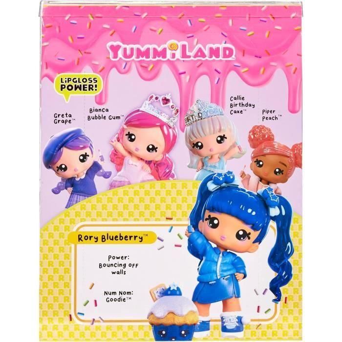 Yummiland - Muñeco grande de 25 cm para peinar y abrazar - Mascota + bálsamo labial perfumado - Rory - A partir de 4 años 2 Yummiland - Muñeco grande de 25 cm para peinar y abrazar - Mascota + bálsamo labial perfumado - Rory - A partir de 4 años 2