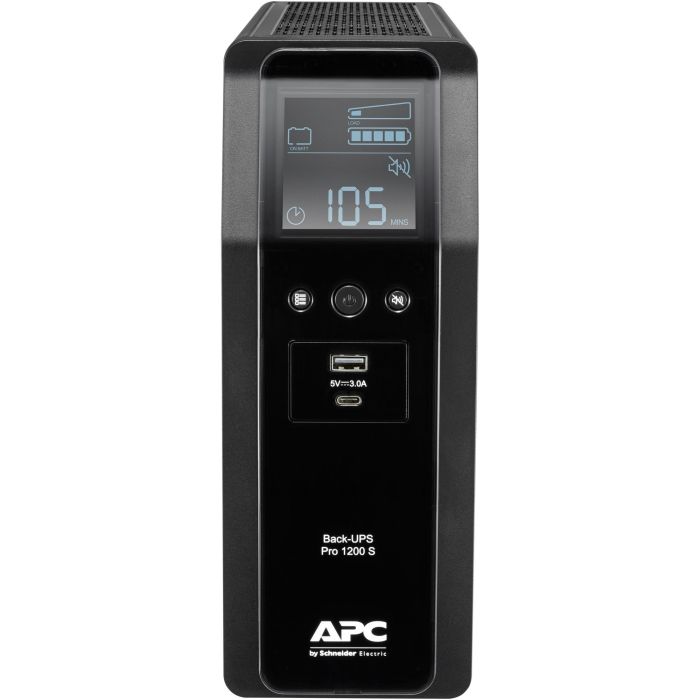 APC BR1200SI Back-UPS 1200VA 720W Sistema Alimentación Ininterrumpida UPS