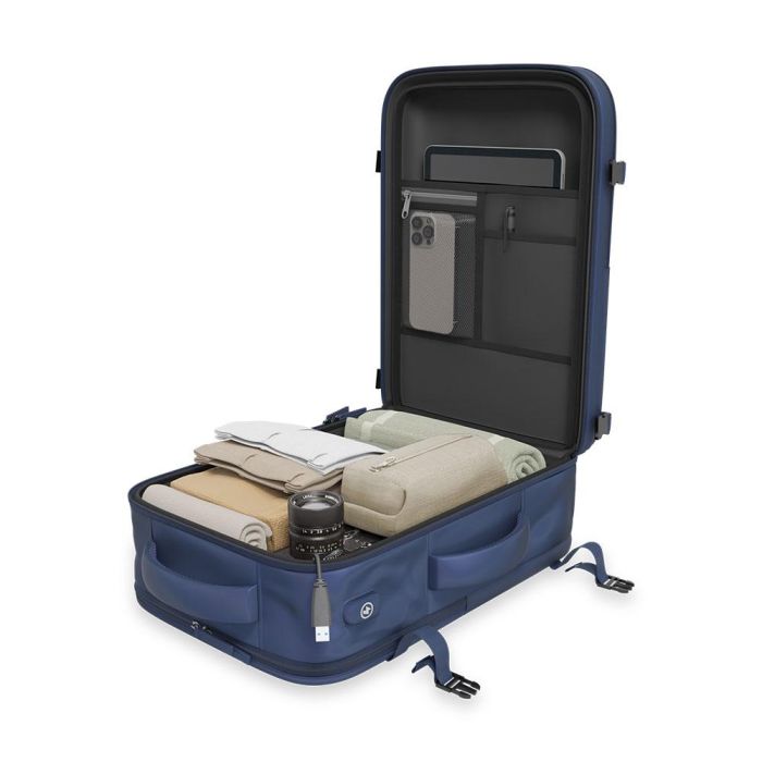 Numada Mochila Explorer Backpack B40 20L Azul Petróleo 40x25x20cm con Puerto USB y Bolsillos Múltiples, Ideal Cabina Avión, Poliester Impermeable 3 Numada Mochila Explorer Backpack B40 20L Azul Petróleo 40x25x20cm con Puerto USB y Bolsillos Múltiples, Ideal Cabina Avión, Poliester Impermeable 3