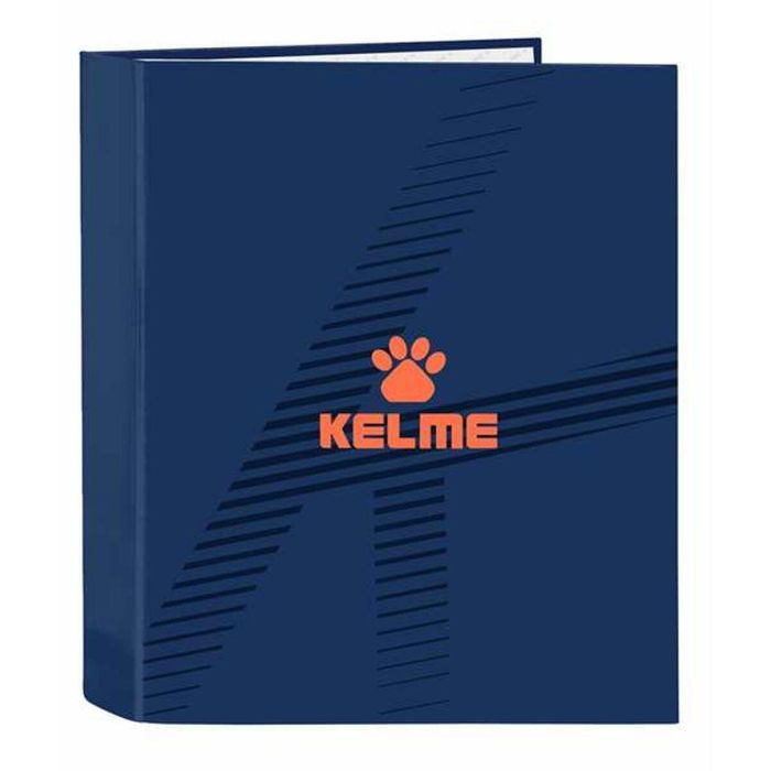 Carpeta de anillas Kelme Navy blue Naranja Azul marino A4 (27 x 33 x 6 cm) Carpeta de anillas Kelme Navy blue Naranja Azul marino A4 (27 x 33 x 6 cm)