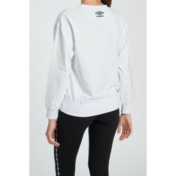 Sudadera con Capucha Mujer Umbro NORMA 72311I 001 Blanco 1 Sudadera con Capucha Mujer Umbro NORMA 72311I 001 Blanco 1