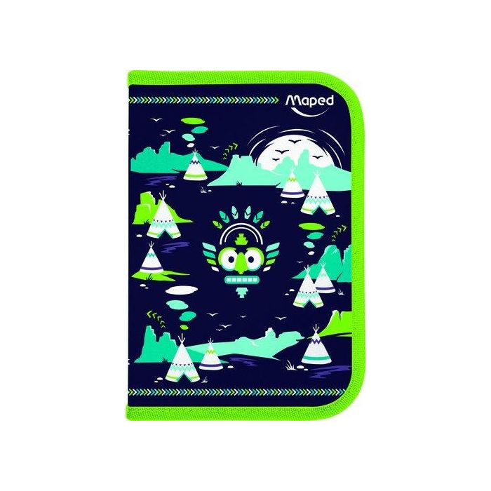 Plumier Cremallera Maped 1 Piso Totem 31 Piezas 2 unidades