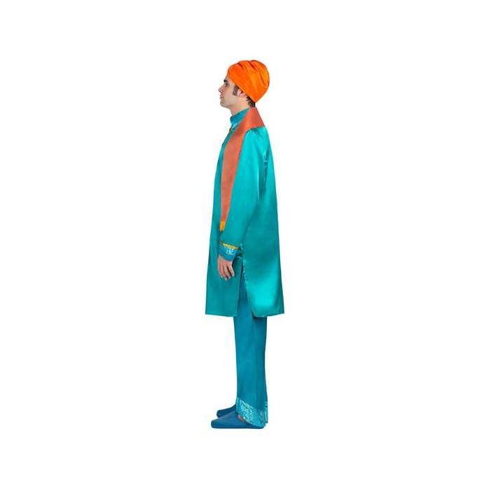 Disfraz hombre hindú talla XL (camisa, pantalón, bufanda y turbante) 2 Disfraz hombre hindú talla XL (camisa, pantalón, bufanda y turbante) 2