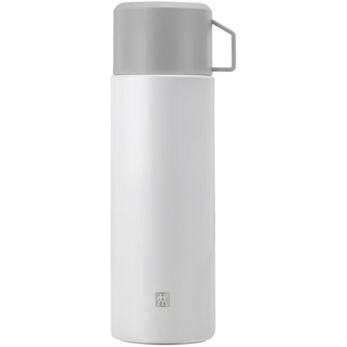 Zwilling Termo con Taza Integrada, Botella Aislante, Blanco