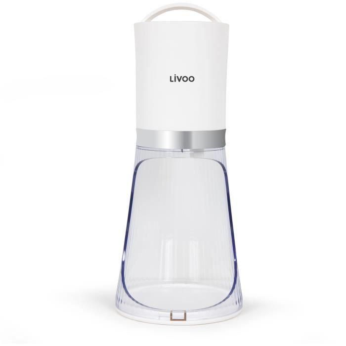 Livoo DOM462 Trituradora de Hielo con Depósito de 150ml, 2 Tamaños de Hielo, Arranque Automático y Cuchilla de Acero Inoxidable Livoo DOM462 Trituradora de Hielo con Depósito de 150ml, 2 Tamaños de Hielo, Arranque Automático y Cuchilla de Acero Inoxidable
