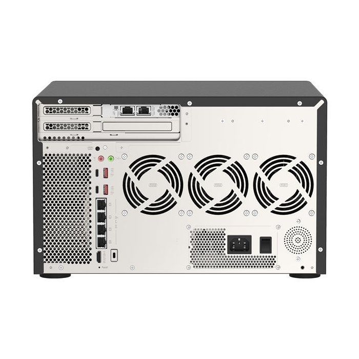 QNAP TVS-h1288X NAS Torre Ethernet Negro 3