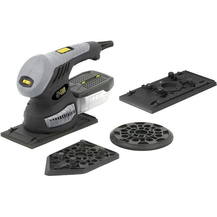 Fartools MPS200 Lijadora Multifunción 200W con Placas Intercambiables (Orbital, Delta, Vibratoria), Abrasivos y Colector Polvo 4 Fartools MPS200 Lijadora Multifunción 200W con Placas Intercambiables (Orbital, Delta, Vibratoria), Abrasivos y Colector Polvo 4