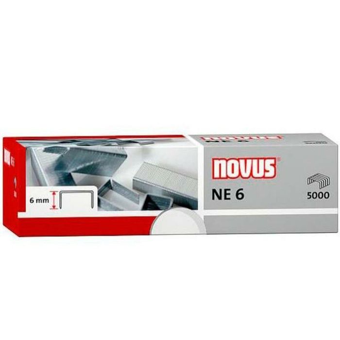 Grapas Novus NE 6 Electric 5000 Piezas (20 Unidades) 1 Grapas Novus NE 6 Electric 5000 Piezas (20 Unidades) 1
