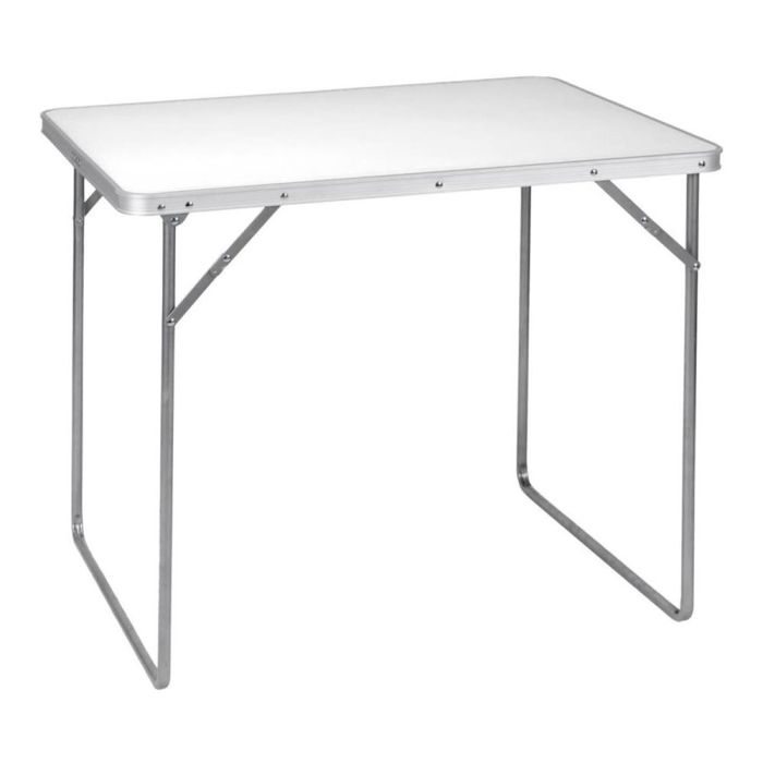 Camp Active Mesa de camping plegable de aluminio 80x60x69cm, Blanco 0 Camp Active Mesa de camping plegable de aluminio 80x60x69cm, Blanco 0