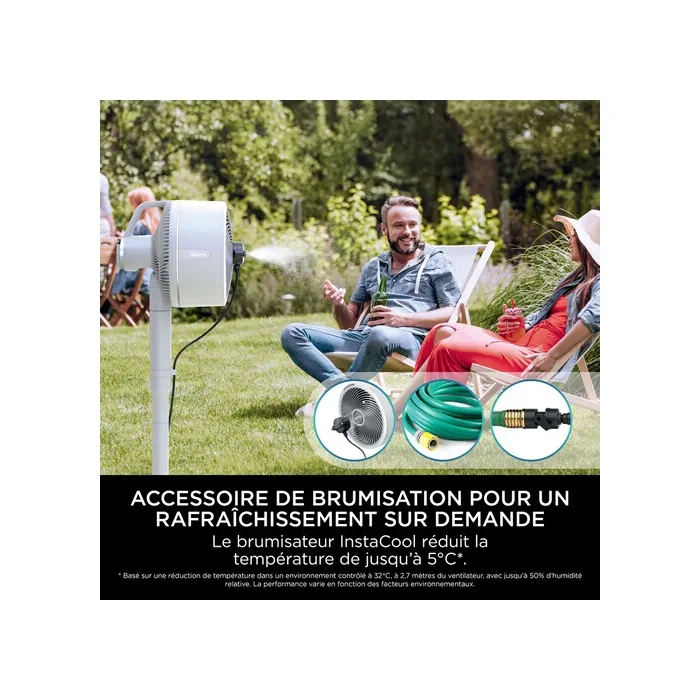 Ventilador de Pie Shark FA220EU Blanco 36 W 2