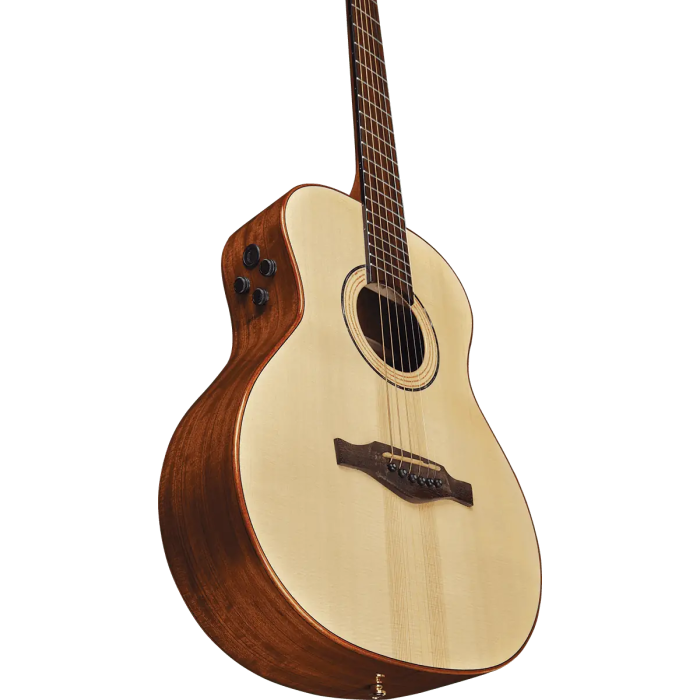 Eko Guitarra Acústica Travel Marcopolo A/E - Natural (Con Funda) 4