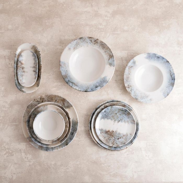 Bandeja Oval Porcelana Polaris Hydrozero Bidasoa 26x14,5 cm 4 Bandeja Oval Porcelana Polaris Hydrozero Bidasoa 26x14,5 cm 4