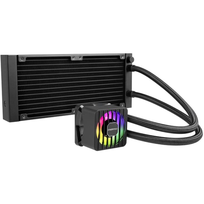 Enermax ELC-LMF240-ARGB Kit Refrigeración Líquida CPU LIQMAXFLO 240mm con Iluminación ARGB, Negro 7 Enermax ELC-LMF240-ARGB Kit Refrigeración Líquida CPU LIQMAXFLO 240mm con Iluminación ARGB, Negro 7