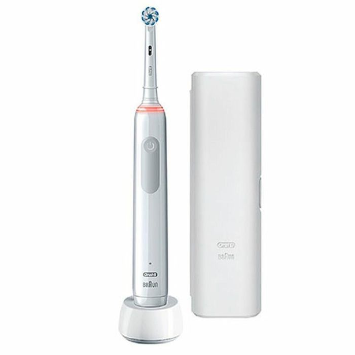 Cepillo de Dientes Eléctrico Oral-B Pro 3500 Blanco Cepillo de Dientes Eléctrico Oral-B Pro 3500 Blanco