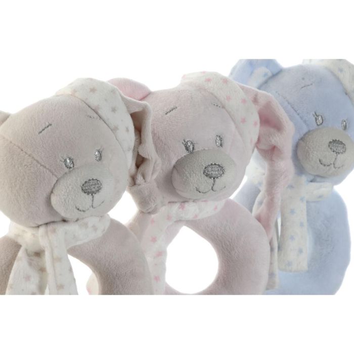 Peluche Baby DKD Home Decor Rosa Azul 9 x 17 x 15 cm (3 Unidades) 1 Peluche Baby DKD Home Decor Rosa Azul 9 x 17 x 15 cm (3 Unidades) 1