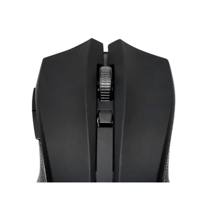 Q-connect Ratón Óptico Inalámbrico 1000 DPI Receptor USB 2,4 GHz Negro 3