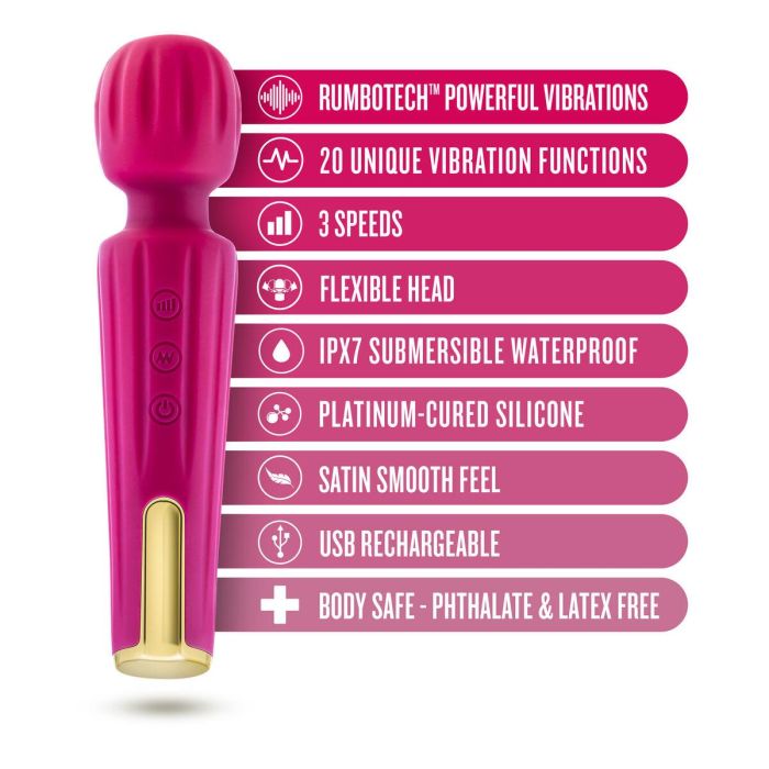 Masajeador Blush Rosa 11 Masajeador Blush Rosa 11