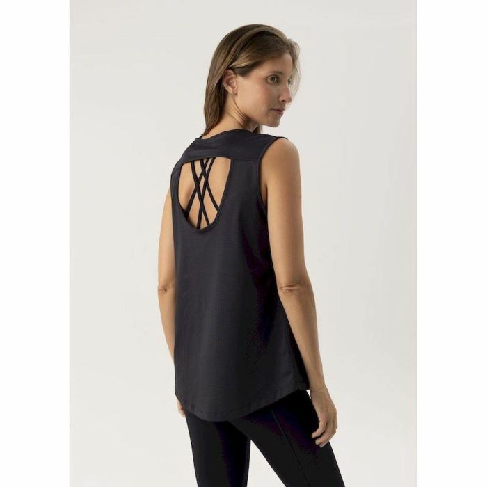 Camiseta para Mujer sin Mangas Ditchil Aria Negro 2