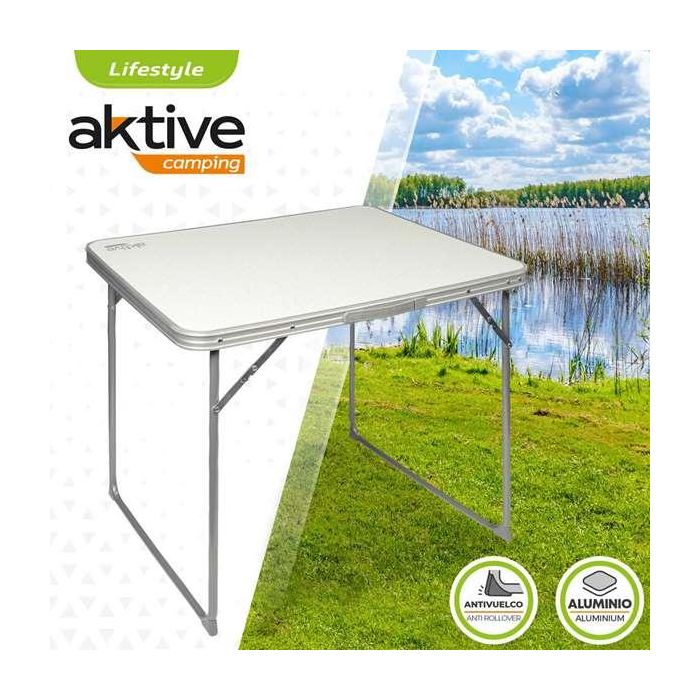 Mesa Plegable Aktive 80 x 70 x 60 cm 10