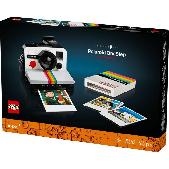 Lego Cámara Polaroid OneStep SX-70 21345 - Modelo Coleccionable para Adultos 7 Lego Cámara Polaroid OneStep SX-70 21345 - Modelo Coleccionable para Adultos 7