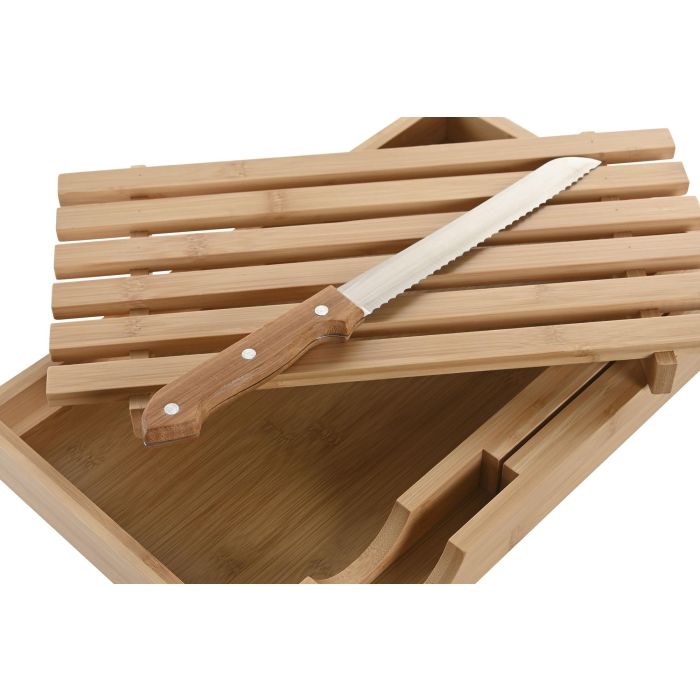 Tabla Cortar Basicos DKD Home Decor Natural 24.5 x 3.8 x 38 cm Set de 2 2 Tabla Cortar Basicos DKD Home Decor Natural 24.5 x 3.8 x 38 cm Set de 2 2