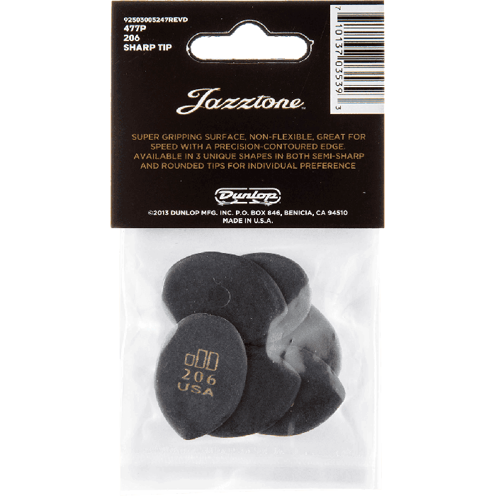 Pack 6 Púas Jazztone Shart Tip - Medium 4 Pack 6 Púas Jazztone Shart Tip - Medium 4