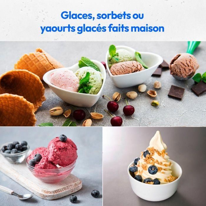 Máquina para hacer helados MEDION con compresor (apta para preparar helados, yogur helado y sorbetes, 1 litro, 100 2 Máquina para hacer helados MEDION con compresor (apta para preparar helados, yogur helado y sorbetes, 1 litro, 100 2