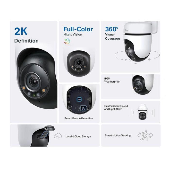 TP-LINK TAPO C510W OUTDOOR PAN/TILT SECURITY WI-FI CAMERA 1 TP-LINK TAPO C510W OUTDOOR PAN/TILT SECURITY WI-FI CAMERA 1
