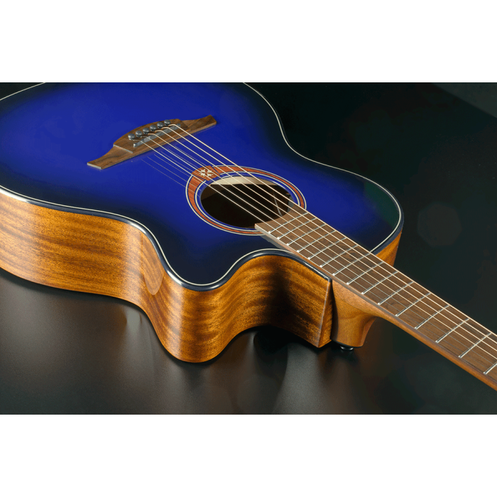 Guitarra Acústica Lag Dreadnought A/E Cutaway - Edición Limitada Blue Burst 4 Guitarra Acústica Lag Dreadnought A/E Cutaway - Edición Limitada Blue Burst 4