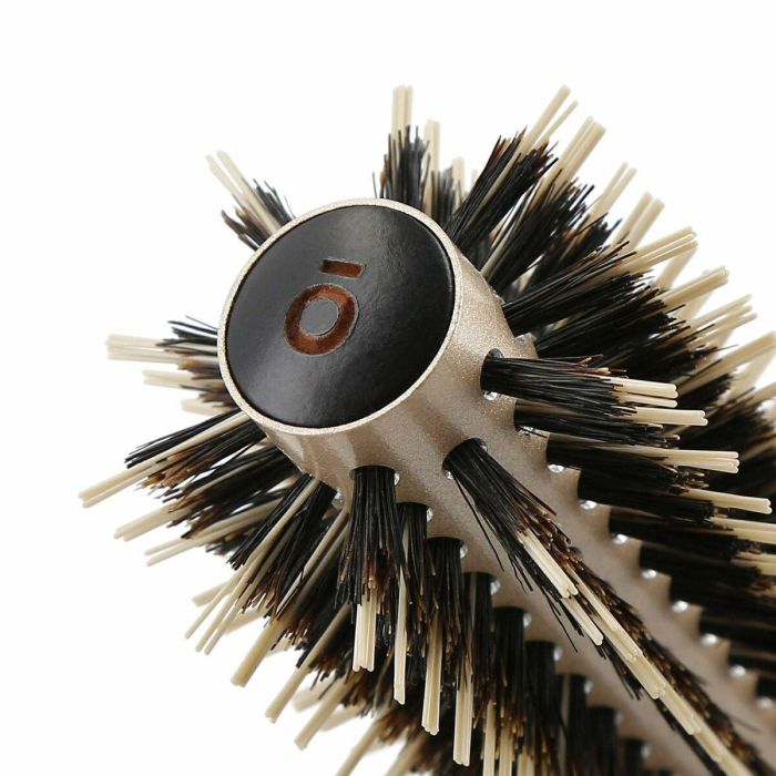 Kashōki Natural Beauty Cepillo Redondo de Madera 18mm Cerdas Jabalí y Nylon, Cuerpo Cerámica, para Cabello Fino 1 unidad 2 Kashōki Natural Beauty Cepillo Redondo de Madera 18mm Cerdas Jabalí y Nylon, Cuerpo Cerámica, para Cabello Fino 1 unidad 2