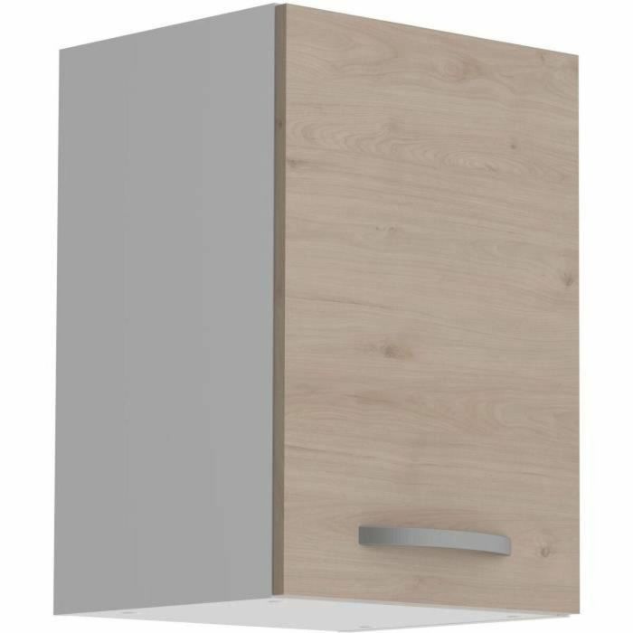 Oslo High Furniture 1 Puerta - Jackson Chene Decor - L 40 x D 36 x H 58 cm