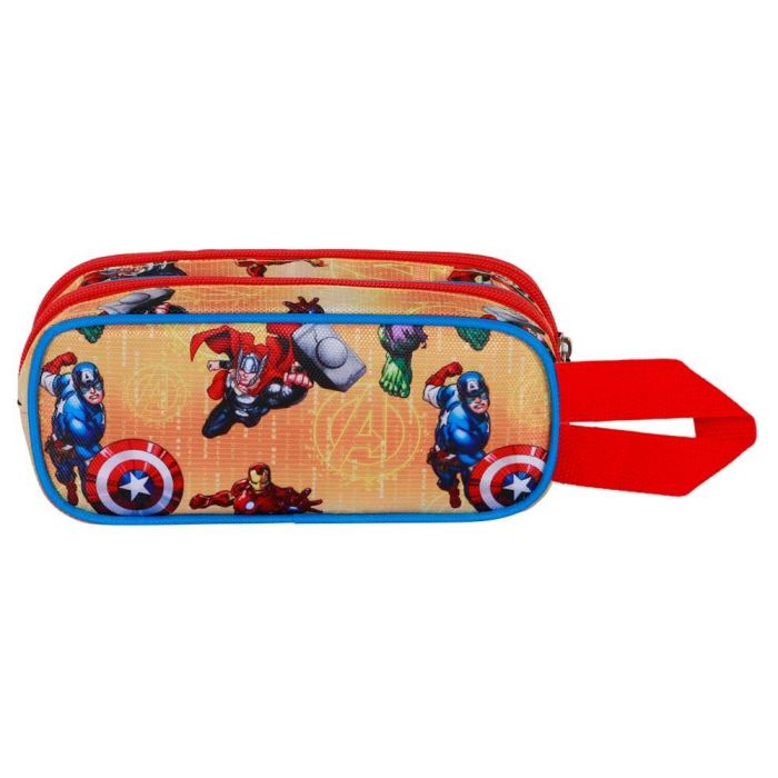 Marvel Los Vengadores Estuche Portatodo 3D Doble Attack Rojo 2 Marvel Los Vengadores Estuche Portatodo 3D Doble Attack Rojo 2