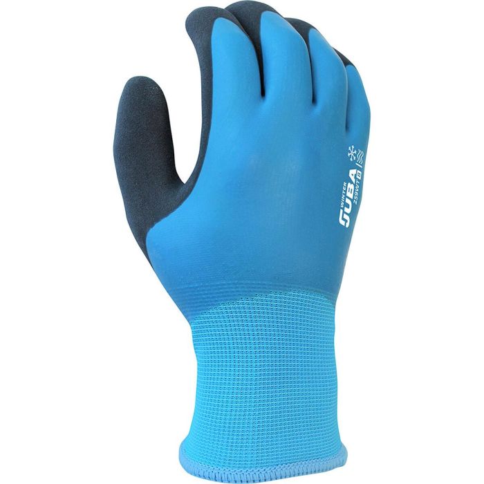 Guantes de Trabajo JUBA Azul Nitrilo Frío 3