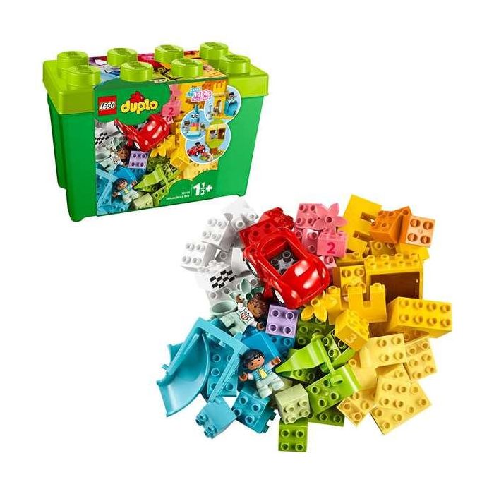 Lego Duplo Caja de Ladrillos Deluxe, Juguete de Construcción Educativo para Bebés +18 Meses, 85 Piezas 2