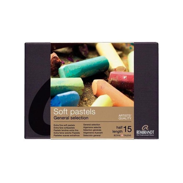 Talens Tizas Rembrandt 300C15.5 Colores Pasteles Suaves Set Iniciación 15 Ud Talens Tizas Rembrandt 300C15.5 Colores Pasteles Suaves Set Iniciación 15 Ud