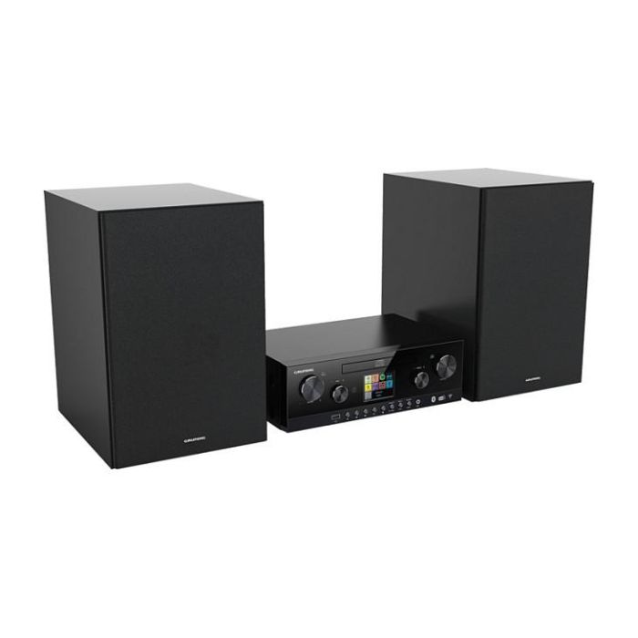 Grundig CMS 5000 BT Microcadena DAB+ con Wi-Fi y Bluetooth, 100W, Negro, CD, MP3, Spotify, Radio Internet Grundig CMS 5000 BT Microcadena DAB+ con Wi-Fi y Bluetooth, 100W, Negro, CD, MP3, Spotify, Radio Internet