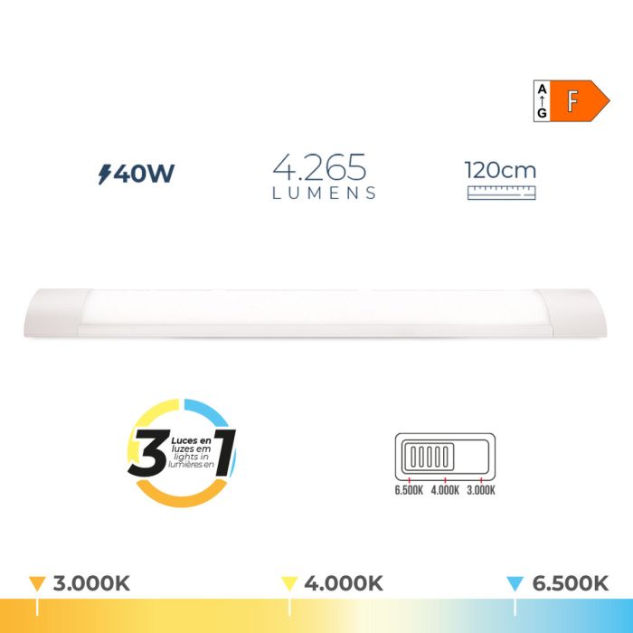 Lámpara LED EDM 31866 F 40 W 4265 Lm (3000 K) (4000 K) (6500 K) 4