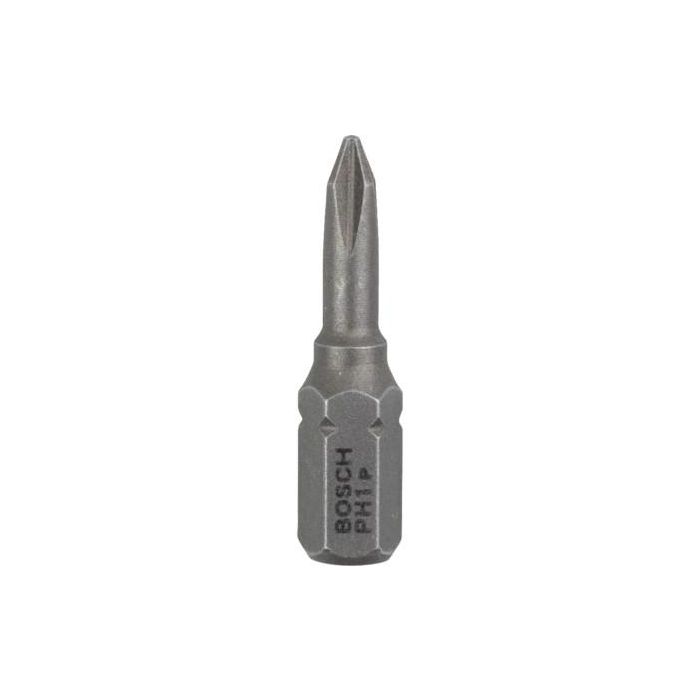 Bosch 2 607 001 508 - Puntas de destornillador Phillips PH 1 de 25 mm - Juego de 3 piezas