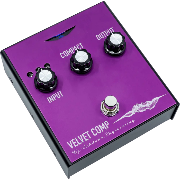 Ashdown Pedal Compresor Analógico Velvet Made In UK 1