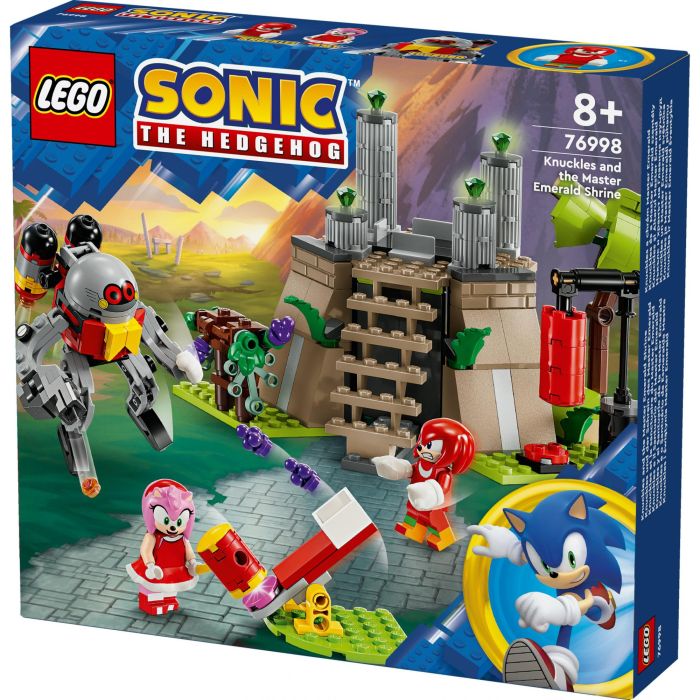 LEGO 76998 Sonic the Hedgehog Set de Knuckles y el Santuario del Maestro Jugador Esmeralda 10