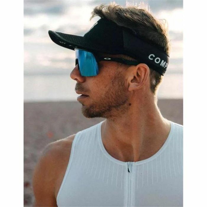 Visera Compressport XHWU389-9002 Negro Talla única 1 Visera Compressport XHWU389-9002 Negro Talla única 1