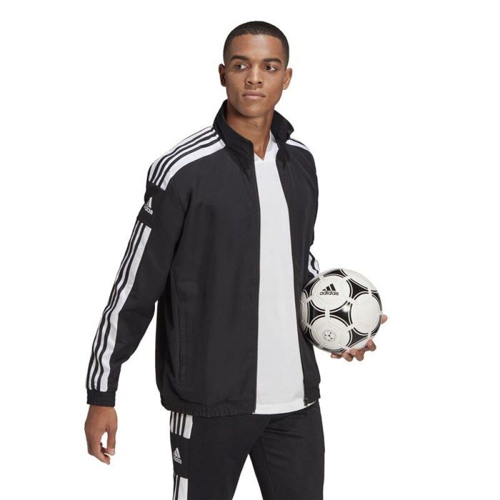 Chaqueta Deportiva para Hombre Adidas Sq21 Negro Fútbol 13-14 Años 3