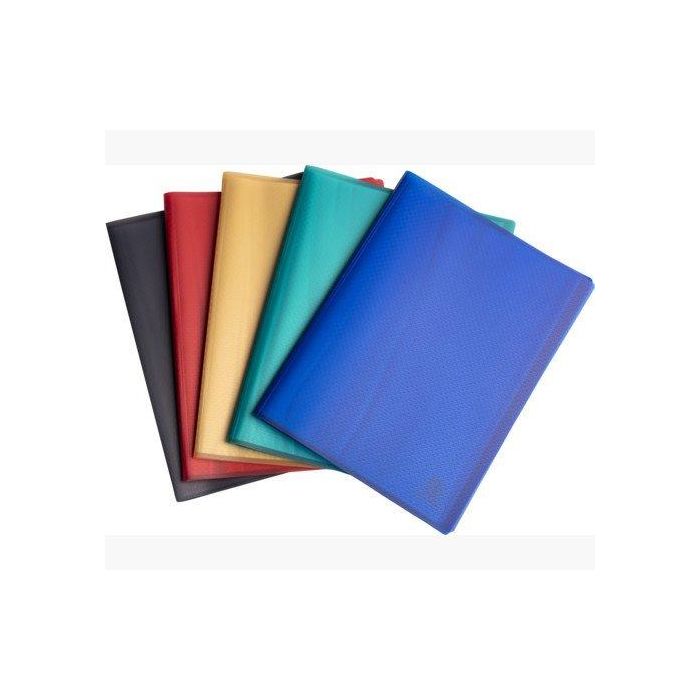 Carpeta Fundas (Tarifario) Exacompta Opak Pp Recliclado A4 Piel Naranja 40 F. Surtidos (5 Col.)