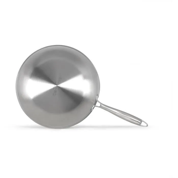 Livoo Wok de Acero Inoxidable MEP162 Ø 28 cm para Todas las Placas de Cocción Incluida Inducción y Horno Fabricado en Francia 4 Livoo Wok de Acero Inoxidable MEP162 Ø 28 cm para Todas las Placas de Cocción Incluida Inducción y Horno Fabricado en Francia 4