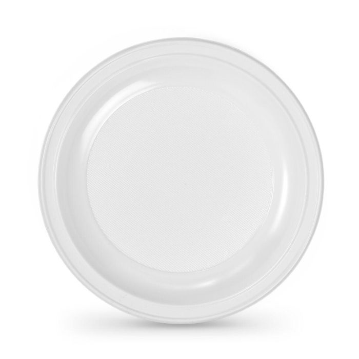 Set de Platos Algon Plástico 22 cm 25 Piezas (12 Unidades) 1 Set de Platos Algon Plástico 22 cm 25 Piezas (12 Unidades) 1