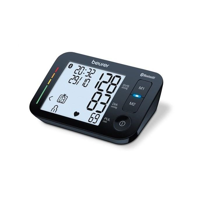 Tensiómetro de Brazo Beurer Bluetooth Negro - Pantalla LCD XL, Aplicación Health Manager, Medición Automática - Ref: 1 1 Tensiómetro de Brazo Beurer Bluetooth Negro - Pantalla LCD XL, Aplicación Health Manager, Medición Automática - Ref: 1 1