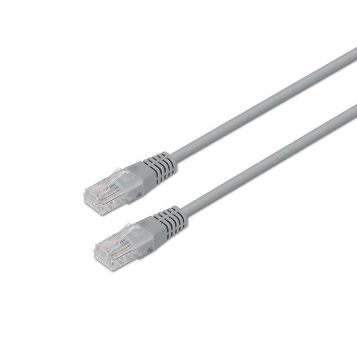AISENS - CABLE DE RED LATIGUILLO RJ45 CAT.5E UTP AWG24, GRIS, 30M