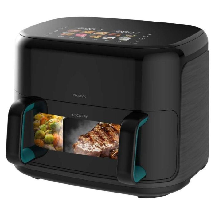 Cecotec Freidora de Aire Grill Cecofry&Grill Smokin'Prime 11000 2800W 10L Acero Inox. Negro 3 Cecotec Freidora de Aire Grill Cecofry&Grill Smokin'Prime 11000 2800W 10L Acero Inox. Negro 3