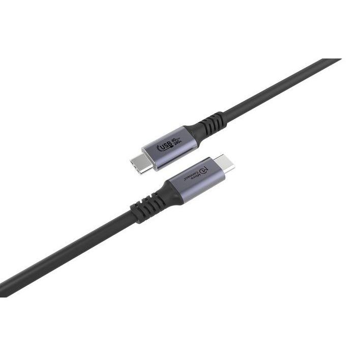 MicroConnect USB-C cable 0,25m, 240W, 40Gbps, USB4 Gen 3x2 1 MicroConnect USB-C cable 0,25m, 240W, 40Gbps, USB4 Gen 3x2 1