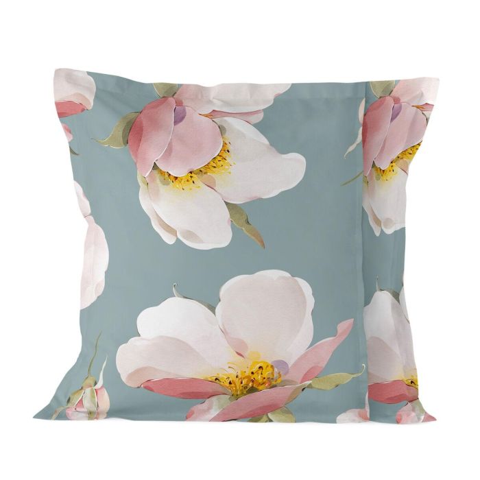 Funda de almohada HappyFriday Spring Blossom Multicolor 60 x 60 cm 3